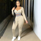 khaki set / L / Verenigde Staten