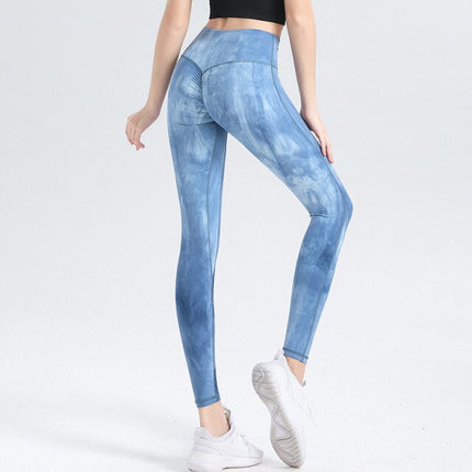 Naked Feel Running Fitness Scrunch Legging Women NO Camel Toe Stretchy Workout Gym Sport Tights Yoga Pants-2