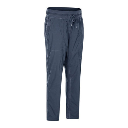 STRIPE Mid Waist Drawstring Sport Gym Joggers Women Loose Fit Fitness Workout Joggers with Pocket Leisure Sweatpants-2