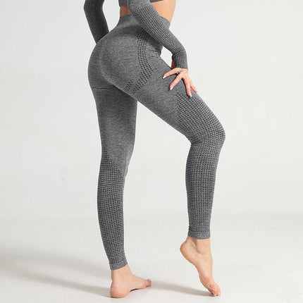 Women Yoga Pants Push Up Seamless Leggings Sport Pants Gym Training Wear Running Trousers Booty Tights Workout Fitness Clothes-4