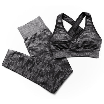 Sport Suits Yoga Sets Gym Clothing Fitness Leggings Seamless Sportswear Workout Crop Top Yoga Pants Sports Bra Outfits Tracksuit-7