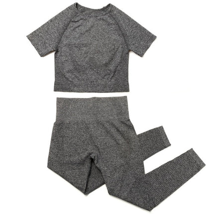 Yoga Sets 2 Piece Women Sport Outfits Workout Sets Exercise Sportswear Gym Jogger Actiivewear Running Suits Fitness Clothes-7