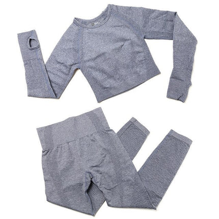 Yoga Sets 2 Piece Women Sport Outfits Workout Sets Exercise Sportswear Gym Jogger Actiivewear Running Suits Fitness Clothes-6
