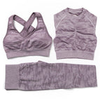 3pcs Purple / S / China