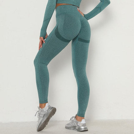 Women Yoga Pants Gym Fitness Leggings Workout Leggins High Waist Seamless Tights Sport Running Activewear Girl Sportswear-9