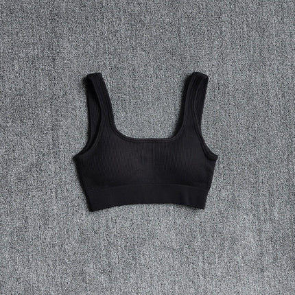 Seamless Sport Bra Women's Lingerie Fitness Yoga Running Vest Underwear Padded Crop Tops Underwear Push Up Gym Top Bras-4