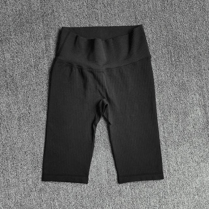Seamless Fitness Women Yoga Shorts High Waist Workout Shorts Hip Push Up Yoga Running Shorts Sport Gym Leggings-6
