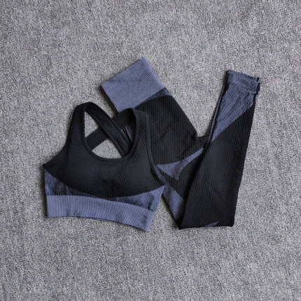 Women Fitness Sport Yoga Suit Seamless Women Yoga Sets Long Sleeve Clothing Female Sport Gym Suits Wear Running Clothes-15