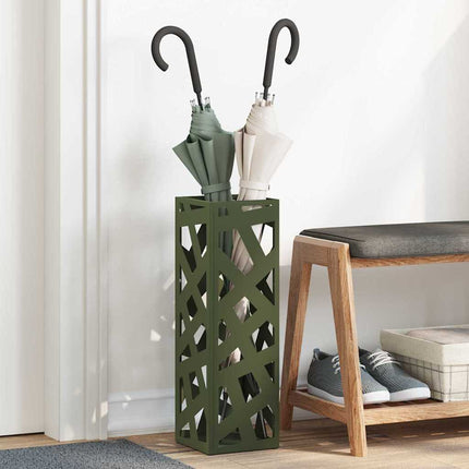 Regen Paraplu Stand 15,5 X 15,5 X 49 Cm Staal - XdropX