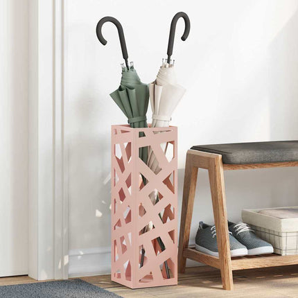 Regen Paraplu Stand 15,5 X 15,5 X 49 Cm Staal - XdropX