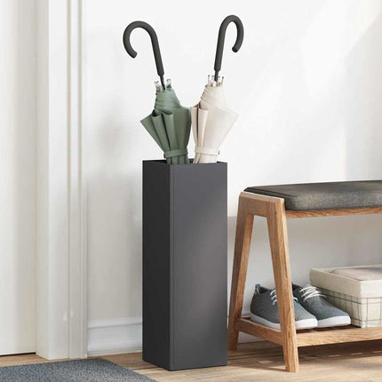 Regen Paraplu Stand 15,5 X 15,5 X 49 Cm Staal - XdropX