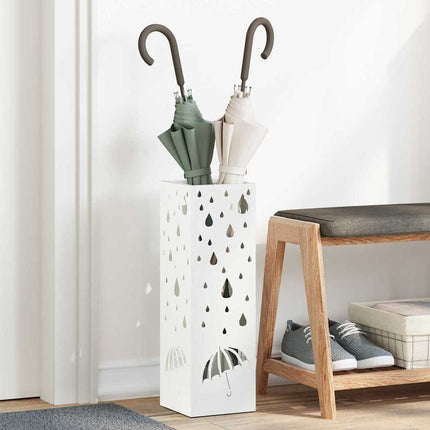 Regen Paraplu Stand 15,5 X 15,5 X 49 Cm Staal - XdropX