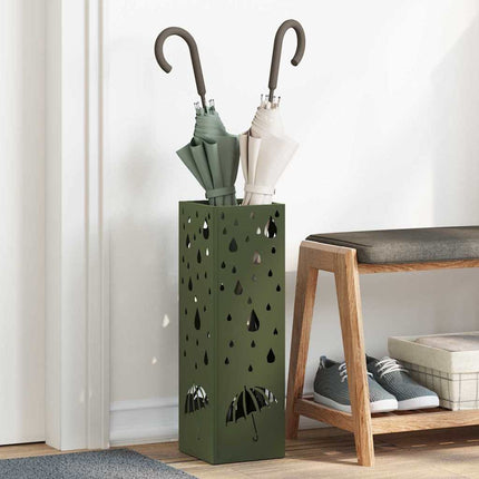 Regen Paraplu Stand 15,5 X 15,5 X 49 Cm Staal - XdropX