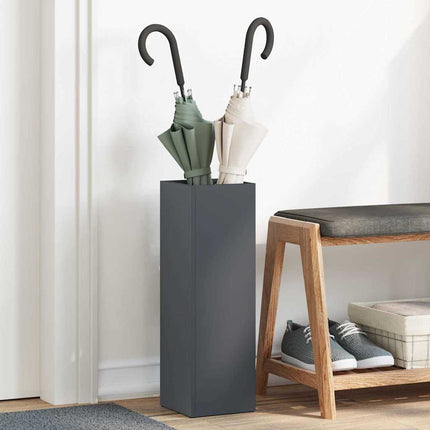 Regen Paraplu Stand 15,5 X 15,5 X 49 Cm Staal - XdropX
