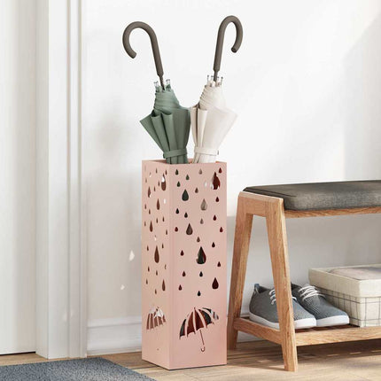 Regen Paraplu Stand 15,5 X 15,5 X 49 Cm Staal - XdropX