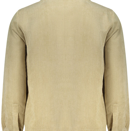 MEN'S BEIGE LONG-SLEEVED RIFLE SHIRT-1