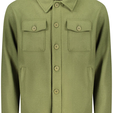 MEN'S GREEN LONG-SLEEVED RIFLE SHIRT-0