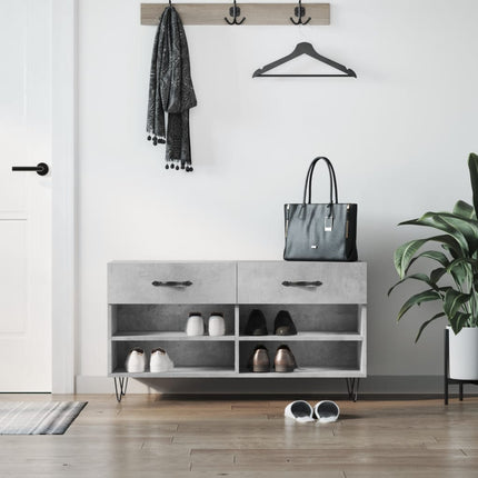 Schoenenbank 102X35X55 Cm Bewerkt Hout - XdropX
