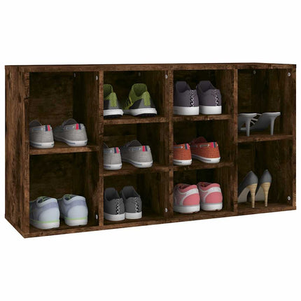 Schoenenbank 103X30X55 Cm Bewerkt Hout Kleurig - XdropX