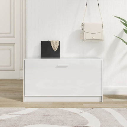 Schoenenbank 80X24X45 Cm Bewerkt Hout Eikenkleur - XdropX