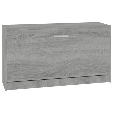Schoenenbank 80X24X45 Cm Bewerkt Hout Eikenkleur - XdropX