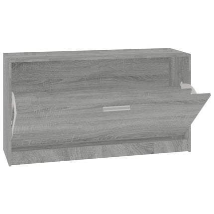Schoenenbank 80X24X45 Cm Bewerkt Hout Eikenkleur - XdropX
