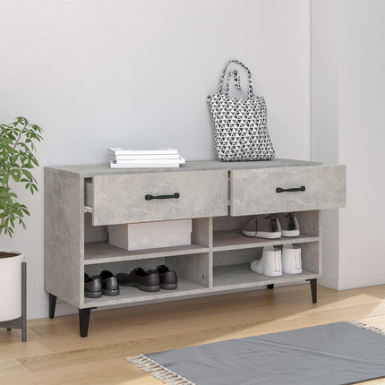 Schoenenkast 102X35X55 Cm Bewerkt Hout - XdropX