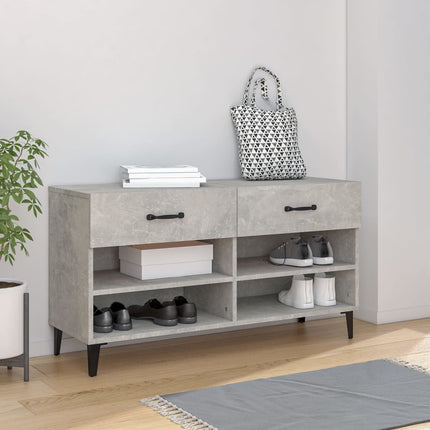 Schoenenkast 102X35X55 Cm Bewerkt Hout - XdropX
