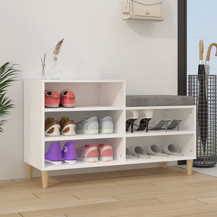 Schoenenkast 102X36X60 Cm Bewerkt Hout - XdropX