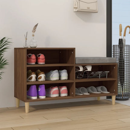 Schoenenkast 102X36X60 Cm Bewerkt Hout - XdropX