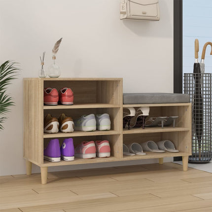 Schoenenkast 102X36X60 Cm Bewerkt Hout - XdropX