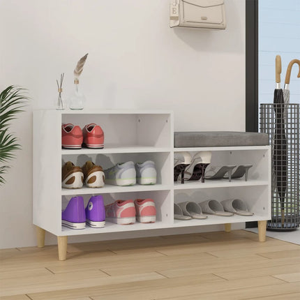 Schoenenkast 102X36X60 Cm Bewerkt Hout - XdropX