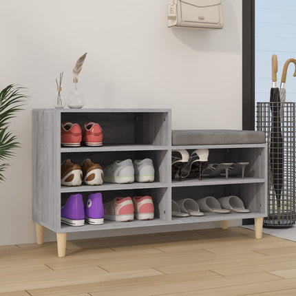Schoenenkast 102X36X60 Cm Bewerkt Hout - XdropX
