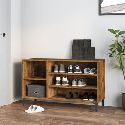 Schoenenkast 102X36X60 Cm Bewerkt Hout Kleurig - XdropX