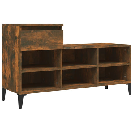 Schoenenkast 102X36X60 Cm Bewerkt Hout Kleurig - XdropX