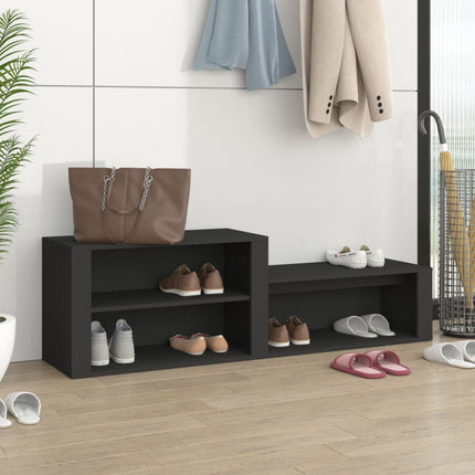 Schoenenkast 150X35X45 Cm Bewerkt Hout - XdropX