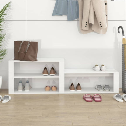 Schoenenkast 150X35X45 Cm Bewerkt Hout - XdropX