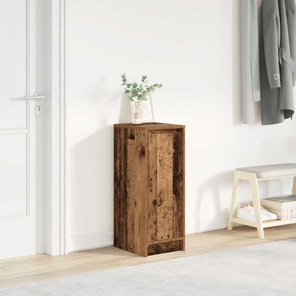 Schoenenkast 29,5X34X76 Cm Bewerkt Hout Kleurig - XdropX