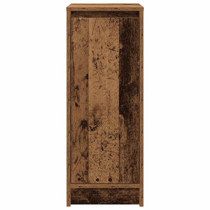 Schoenenkast 29,5X34X76 Cm Bewerkt Hout Kleurig - XdropX