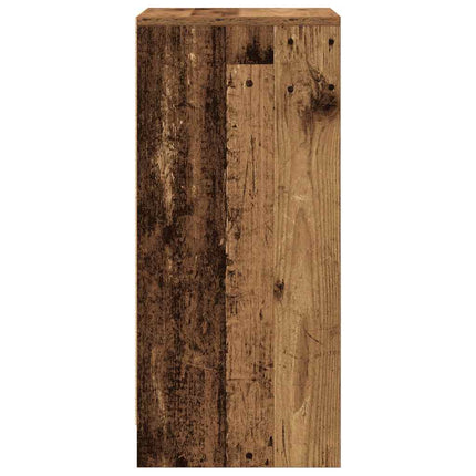 Schoenenkast 29,5X34X76 Cm Bewerkt Hout Kleurig - XdropX