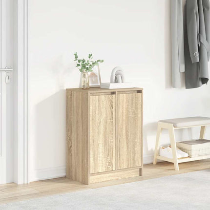 Schoenenkast 57X34X76 Cm Bewerkt Hout Kleurig - XdropX