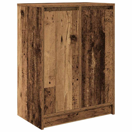 Schoenenkast 57X34X76 Cm Bewerkt Hout Kleurig - XdropX
