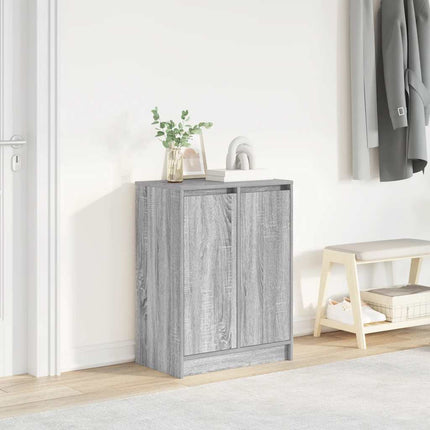 Schoenenkast 57X34X76 Cm Bewerkt Hout Kleurig - XdropX