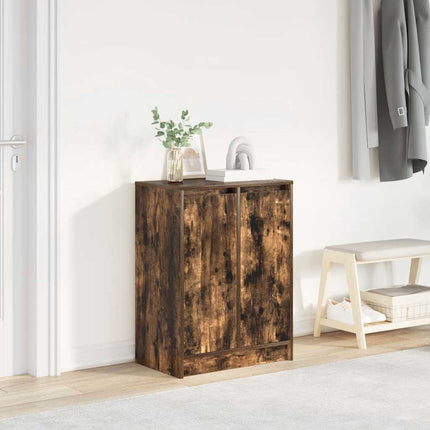 Schoenenkast 57X34X76 Cm Bewerkt Hout Kleurig - XdropX