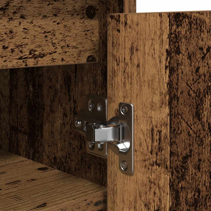 Schoenenkast 57X34X76 Cm Bewerkt Hout Kleurig - XdropX