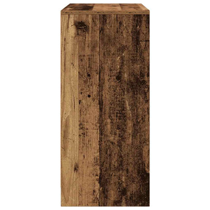 Schoenenkast 57X34X76 Cm Bewerkt Hout Kleurig - XdropX