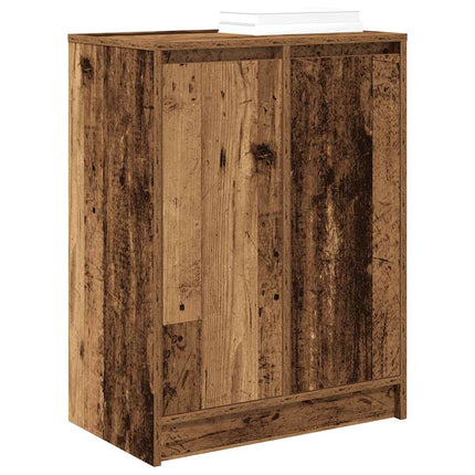 Schoenenkast 57X34X76 Cm Bewerkt Hout Kleurig - XdropX