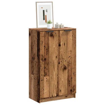 Schoenenkast 59 X 35 X 100 Cm Bewerkt Hout - XdropX