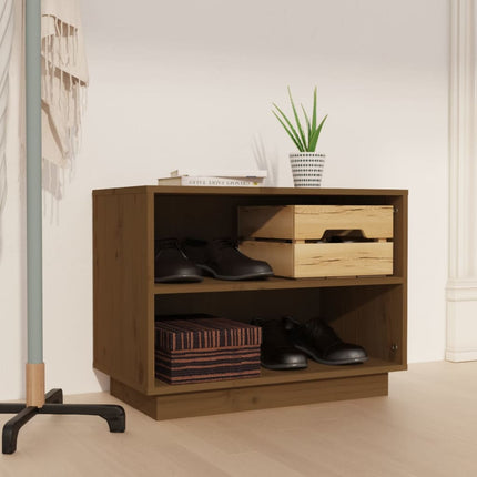 Schoenenkast 60X34X45 Cm Massief Grenenhout - XdropX