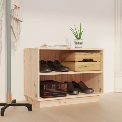 Schoenenkast 60X34X45 Cm Massief Grenenhout - XdropX